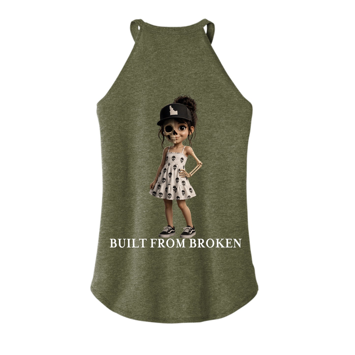 Military Green Frost - DT137L - BACK