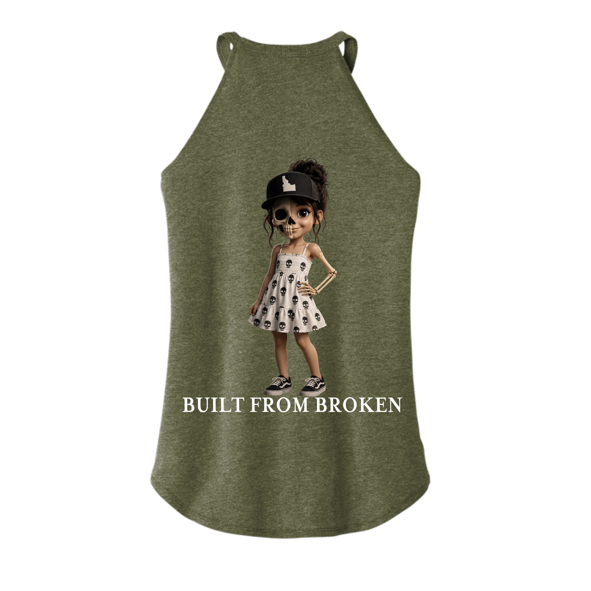 Military Green Frost - DT137L - BACK