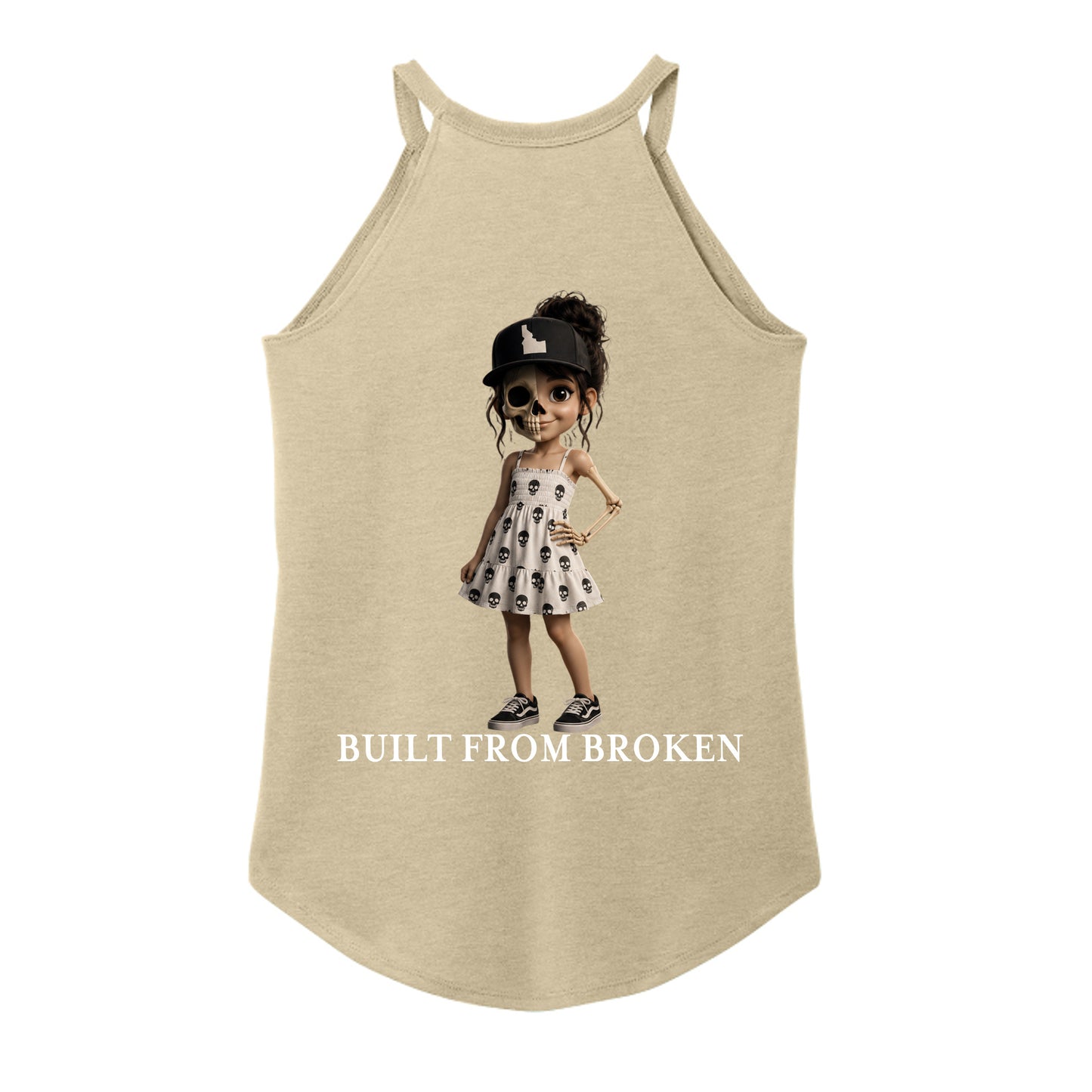 Desert Tan Heather - DT137L - BACK