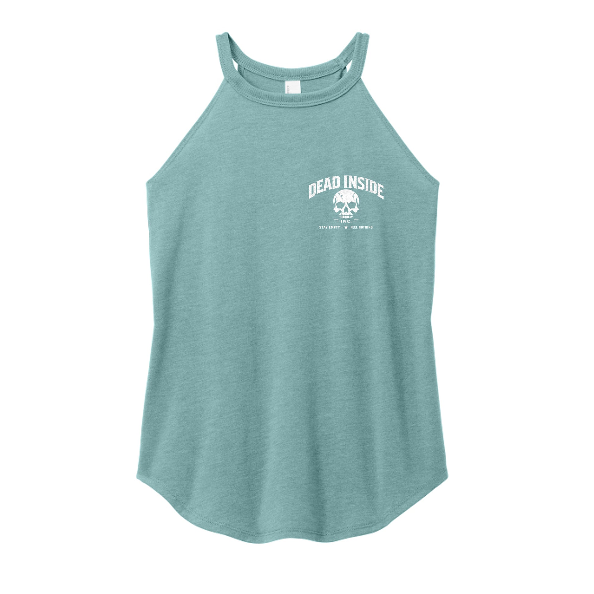Heathered Eucalyptus Blue - DT137L - FRONT